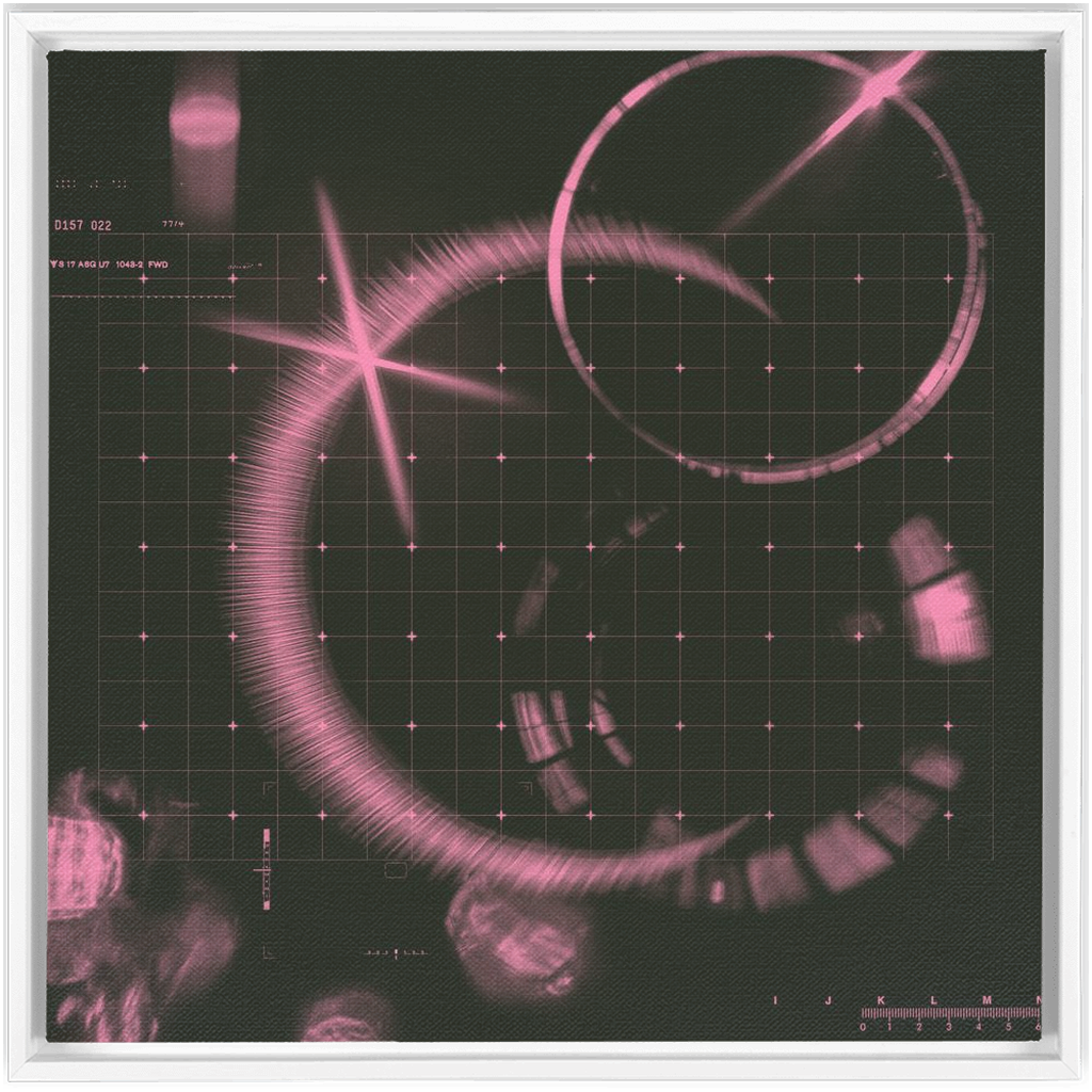 Canvas Print: "Disrupted Unity 007"