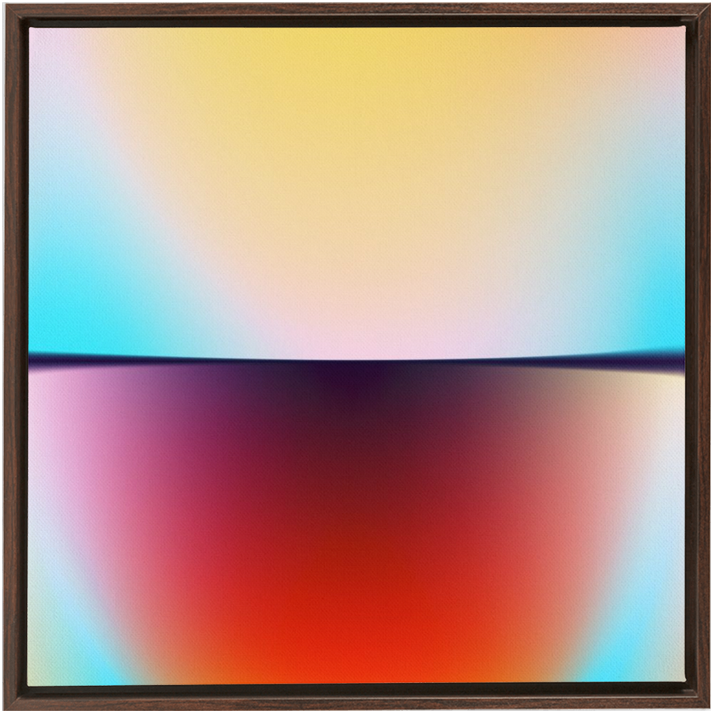 Canvas Print: "gradient 011"