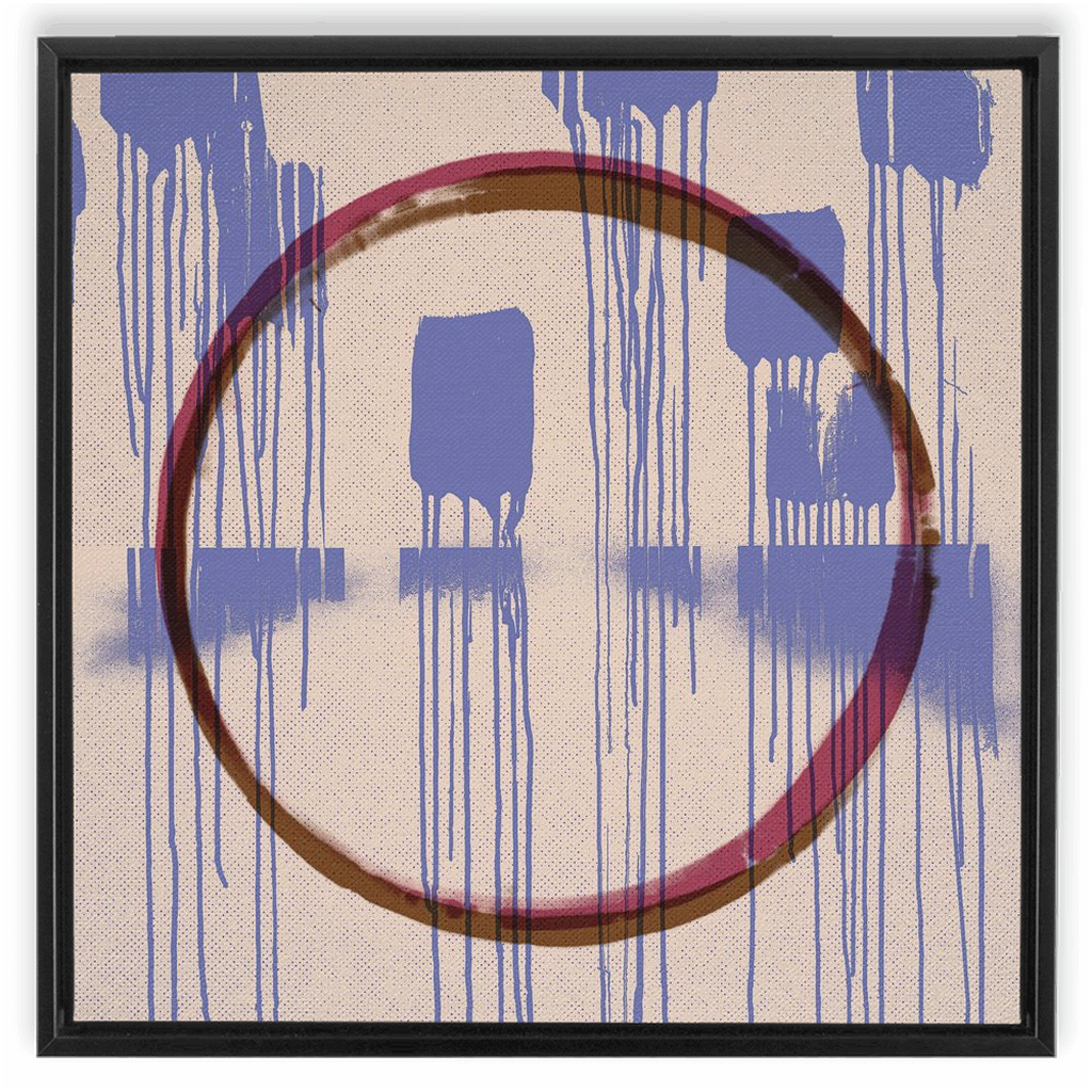 Canvas Print: "Disrupted Unity 003"