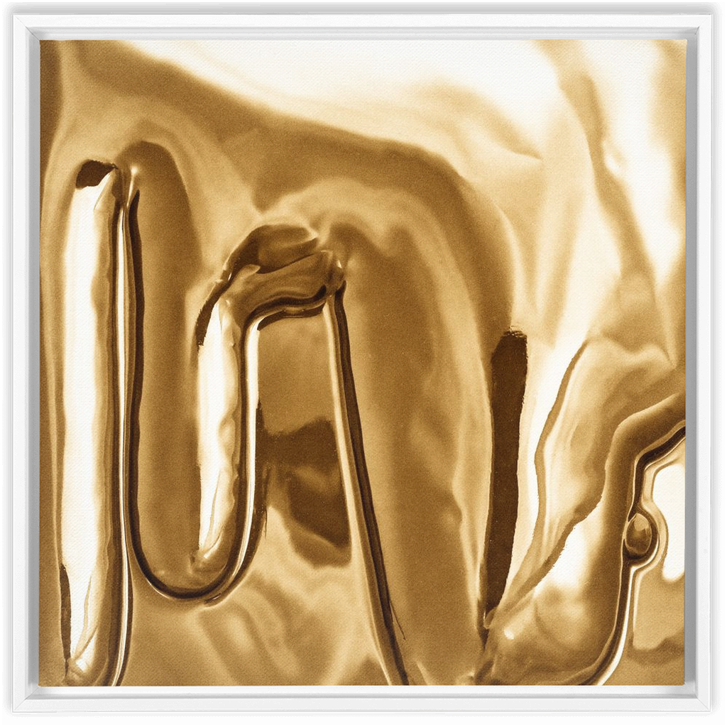 Canvas Print: "Gold Drip"