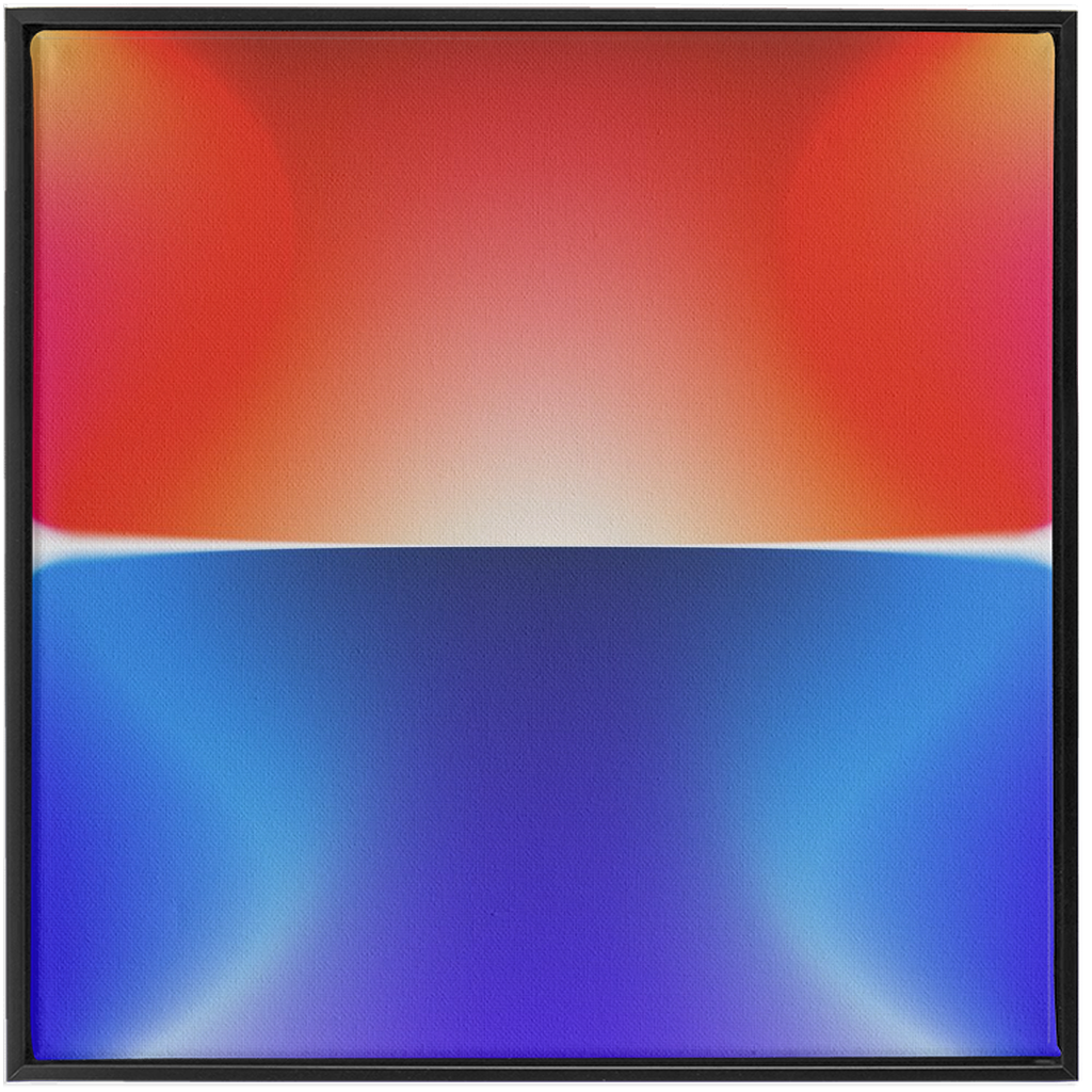Canvas Print: "gradient 013"