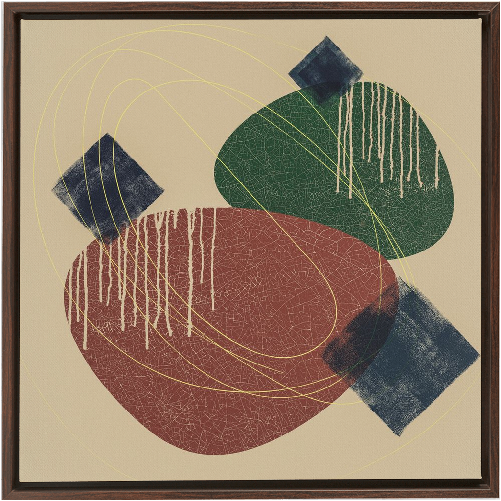 Canvas Print: "Disrupted Unity 006"