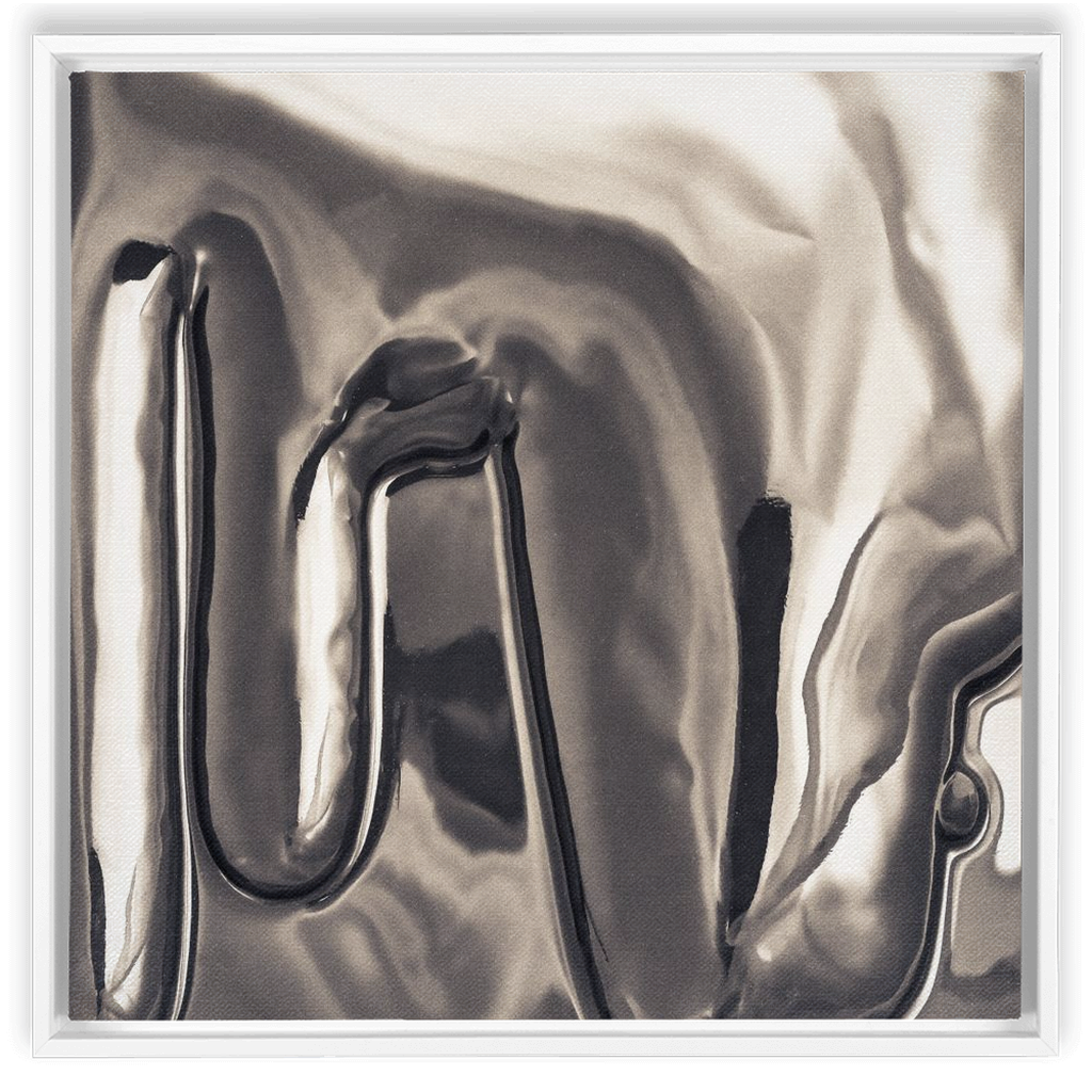 Canvas Print: "Warm Chrome"