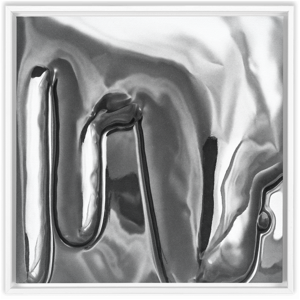 Canvas Print: "Chrome Drip"