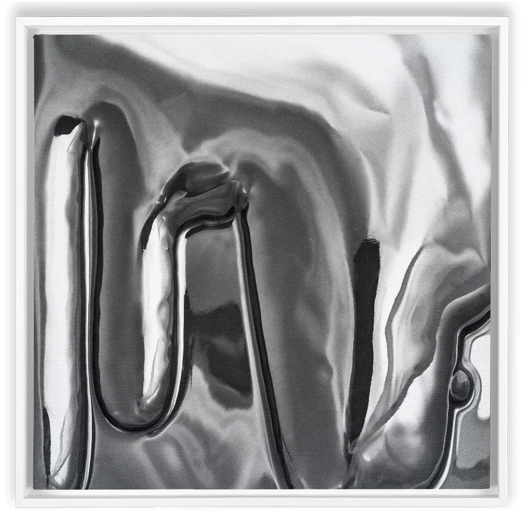 Canvas Print: "Chrome Drip"