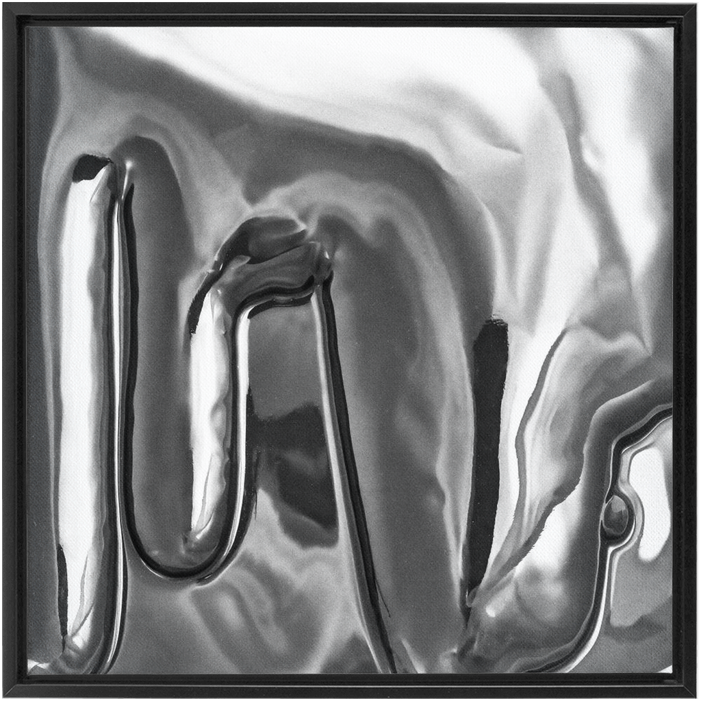 Canvas Print: "Chrome Drip"