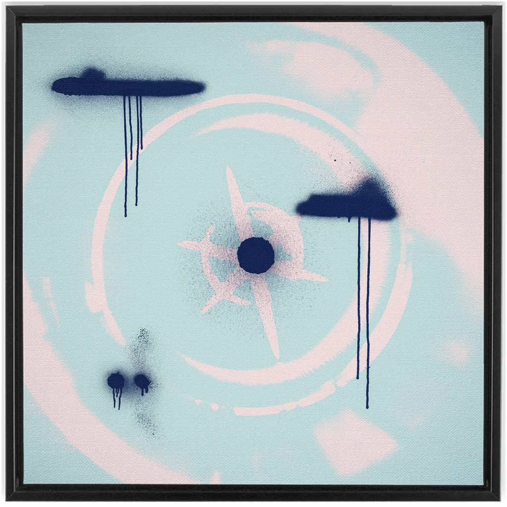 Canvas Print: "Disrupted Unity 005"