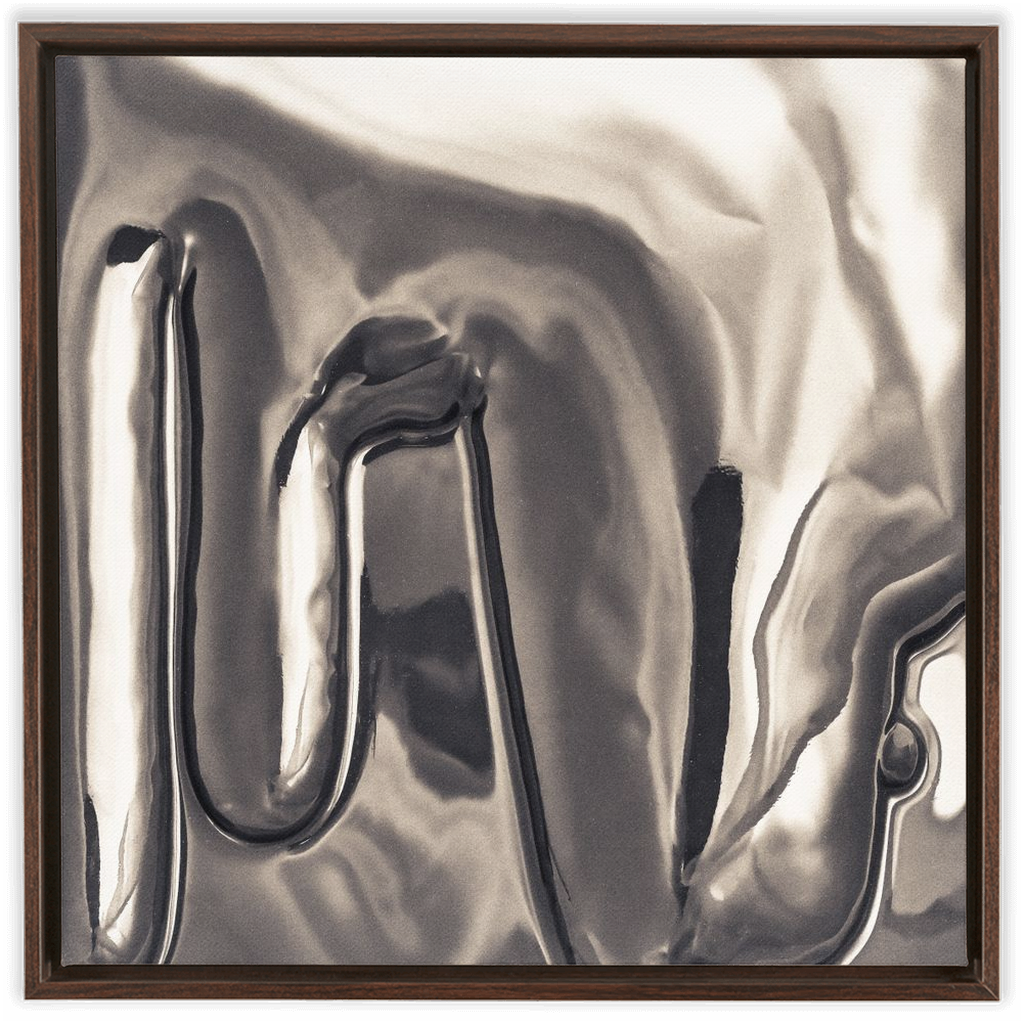 Canvas Print: "Warm Chrome"
