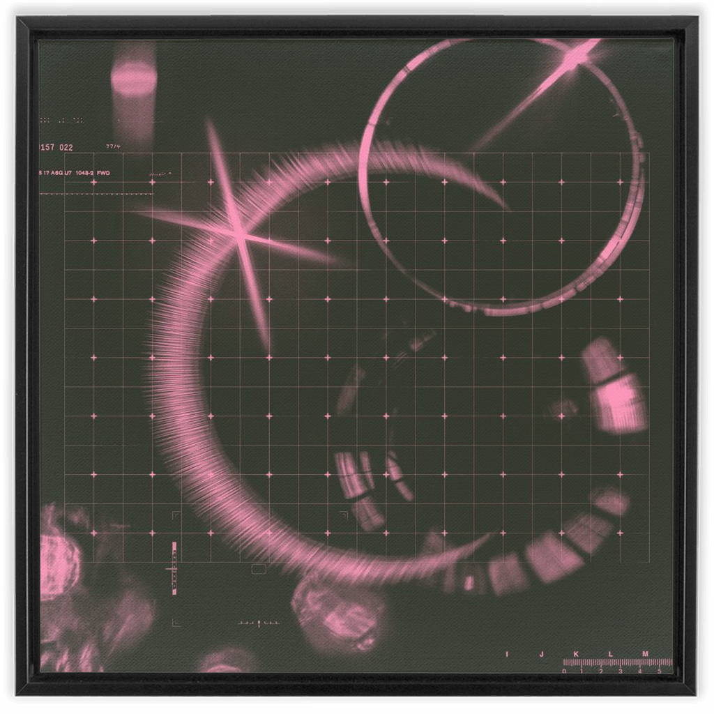 Canvas Print: "Disrupted Unity 007"