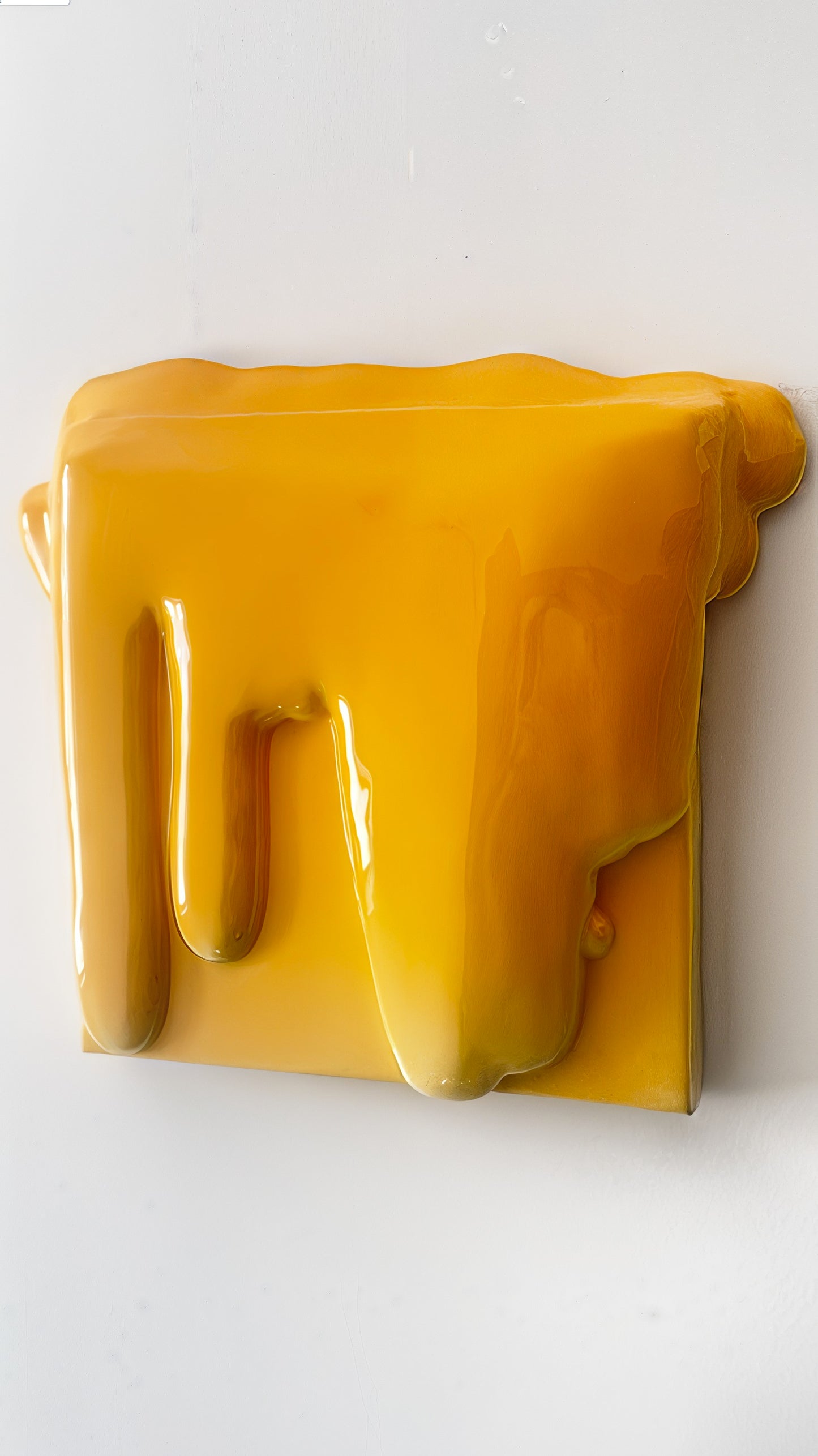 32x32cm | DRIP Serie .A - Yellow