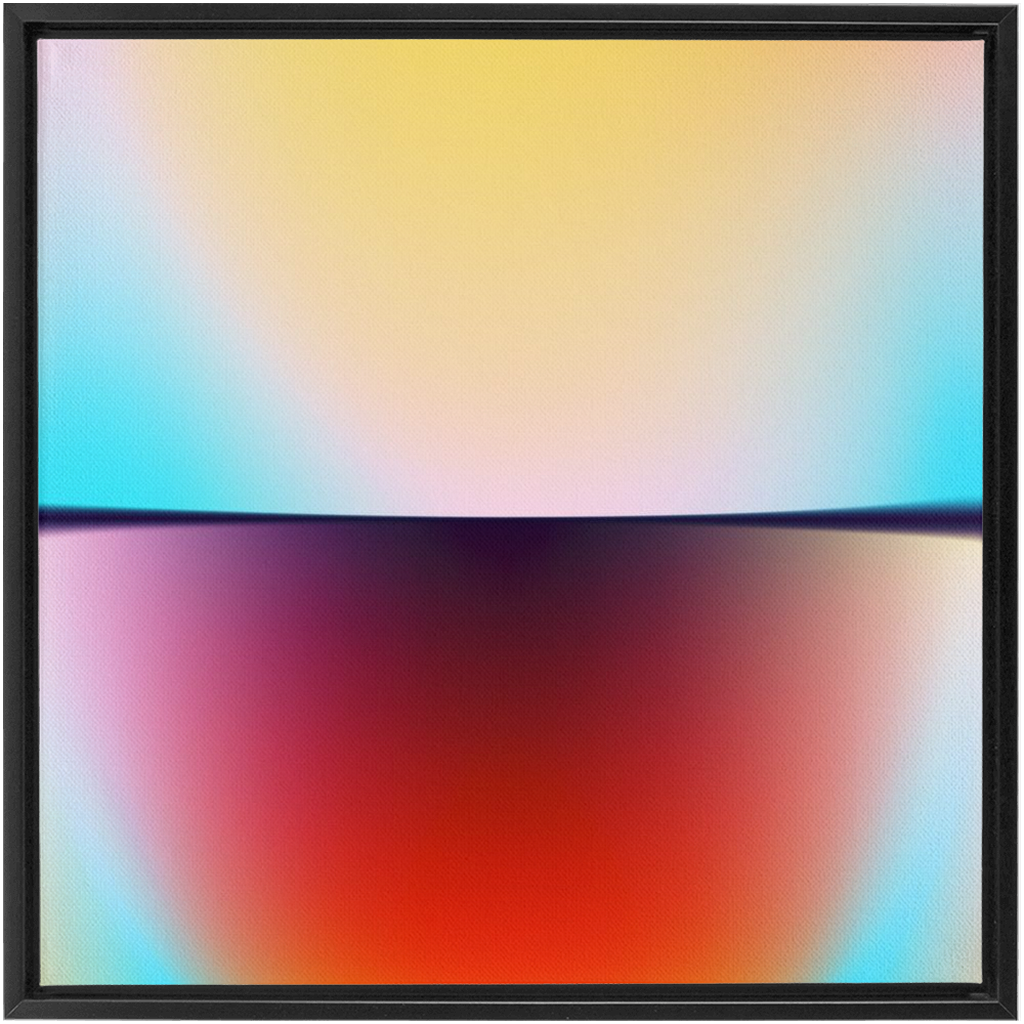 Canvas Print: "gradient 011"