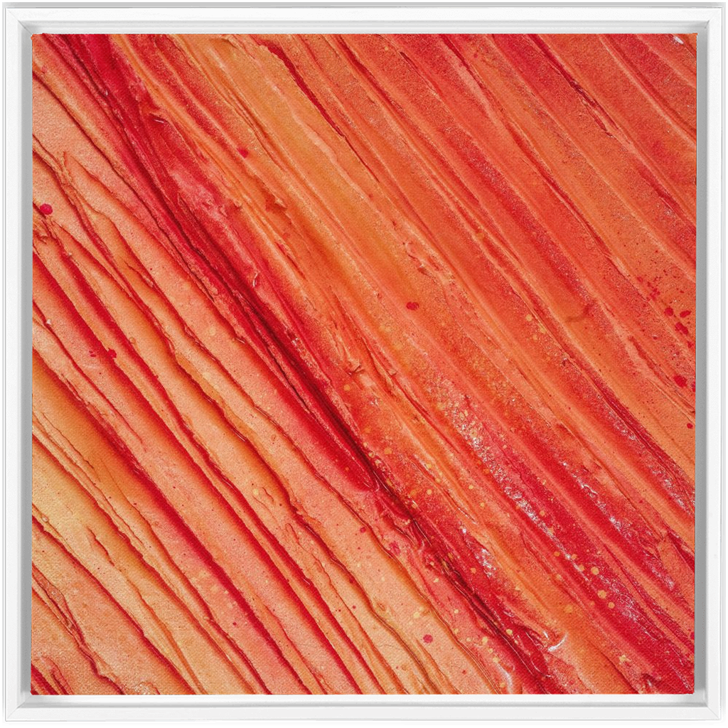 Canvas Print: "Fire 001"