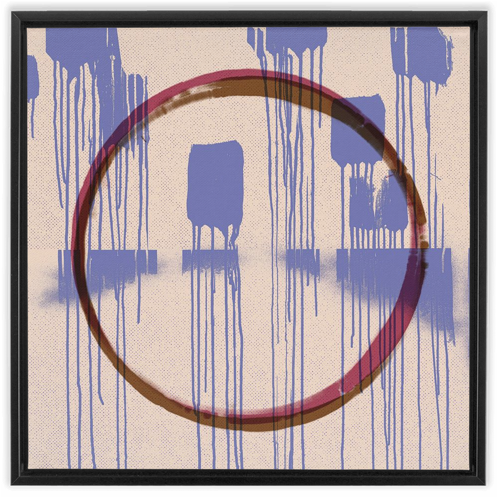 Canvas Print: "Disrupted Unity 003"