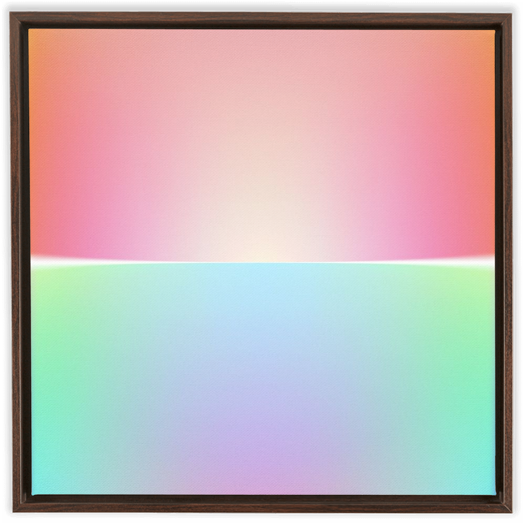 Canvas Print: "gradient 010"