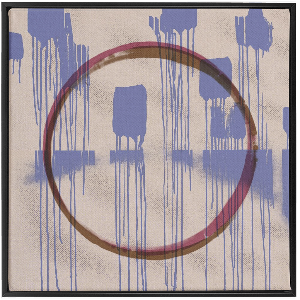 Canvas Print: "Disrupted Unity 003"