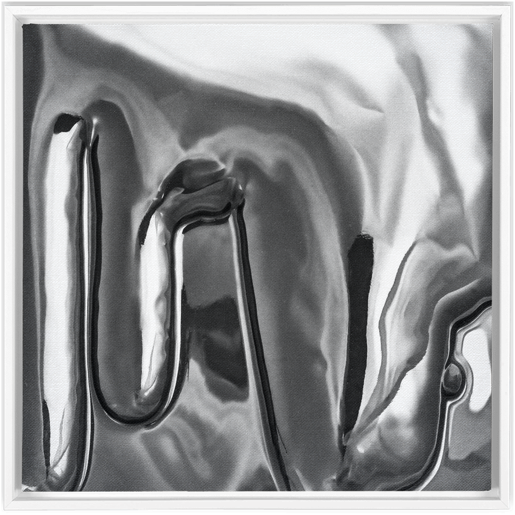 Canvas Print: "Chrome Drip"