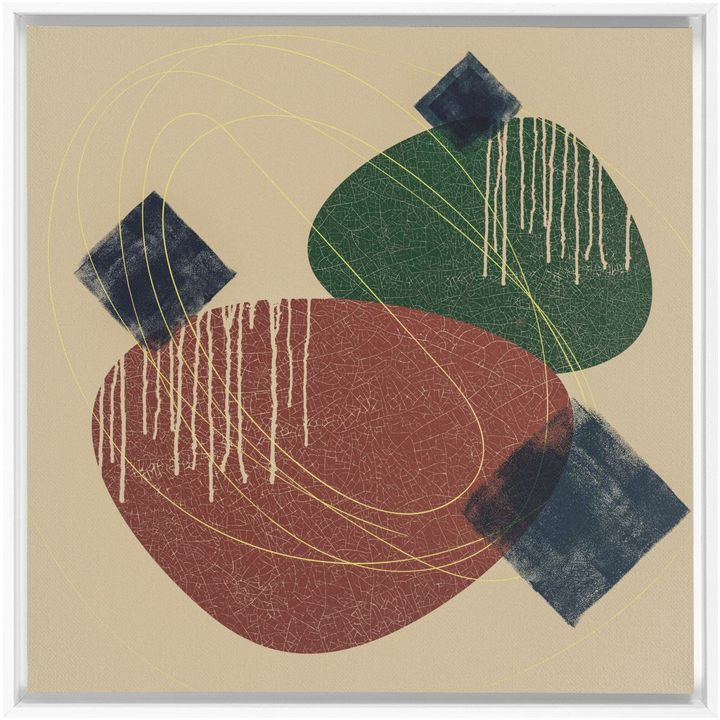 Canvas Print: "Disrupted Unity 006"