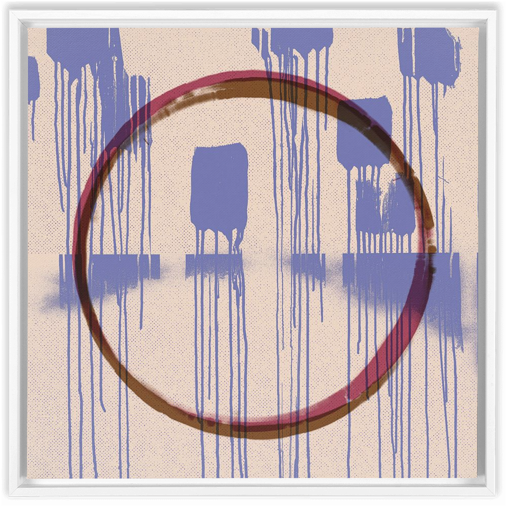 Canvas Print: "Disrupted Unity 003"