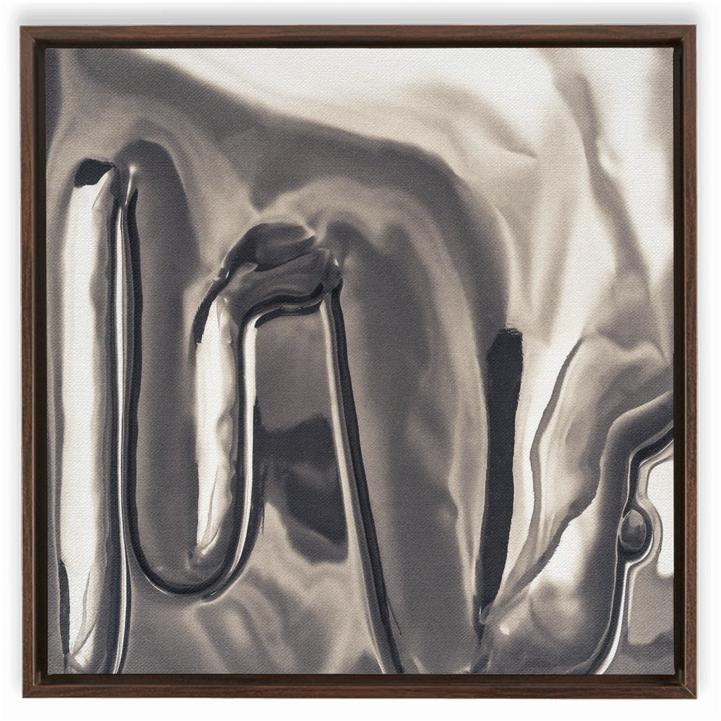 Canvas Print: "Warm Chrome"