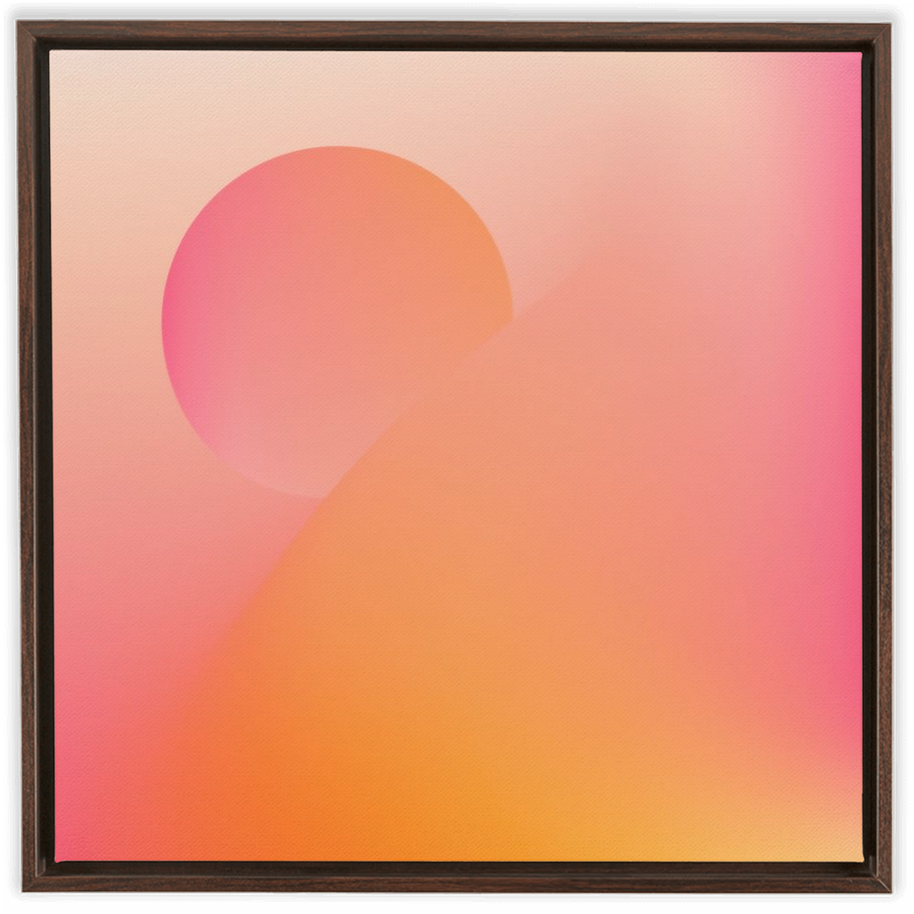 Canvas Print: "gradient 0017"