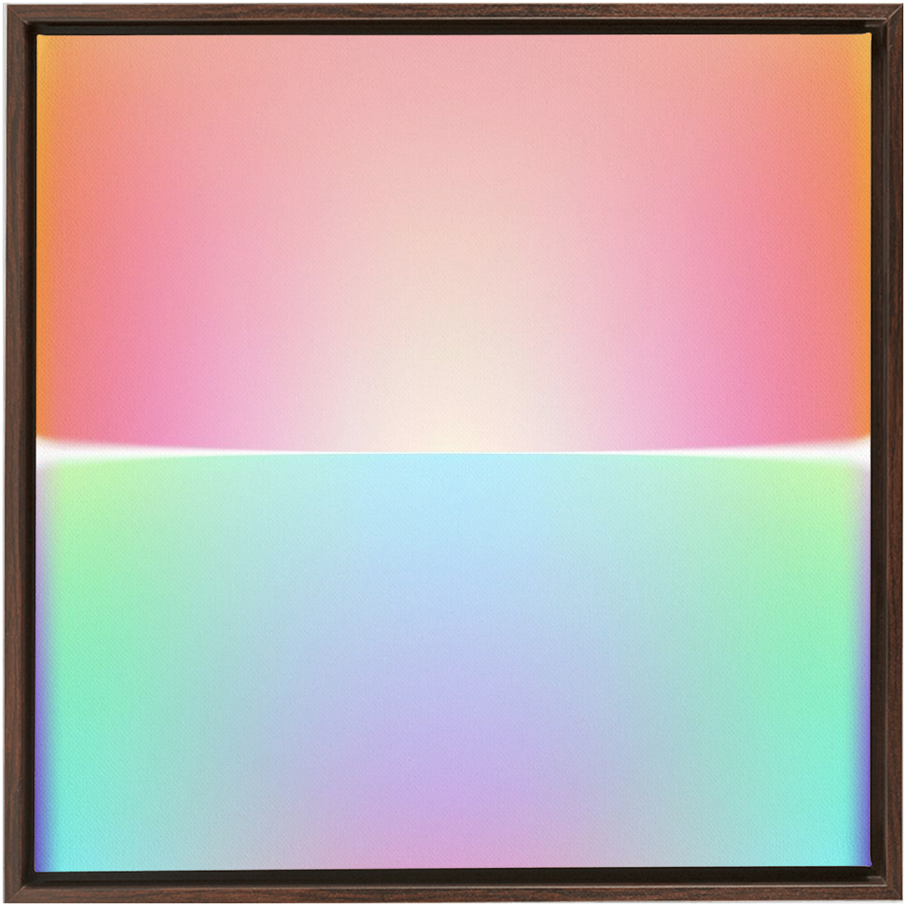 Canvas Print: "gradient 010"