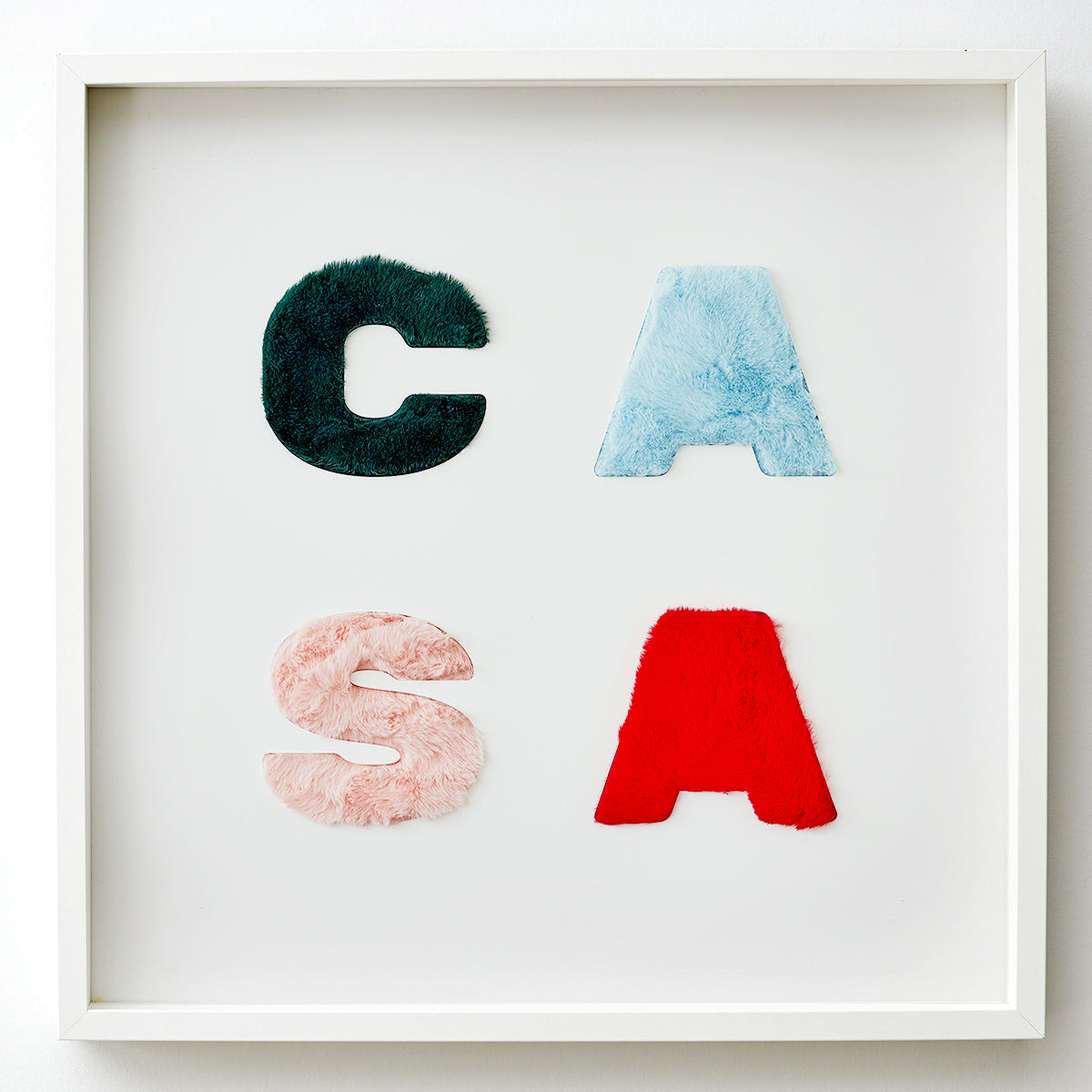 50x50cm | CASA | With white frame