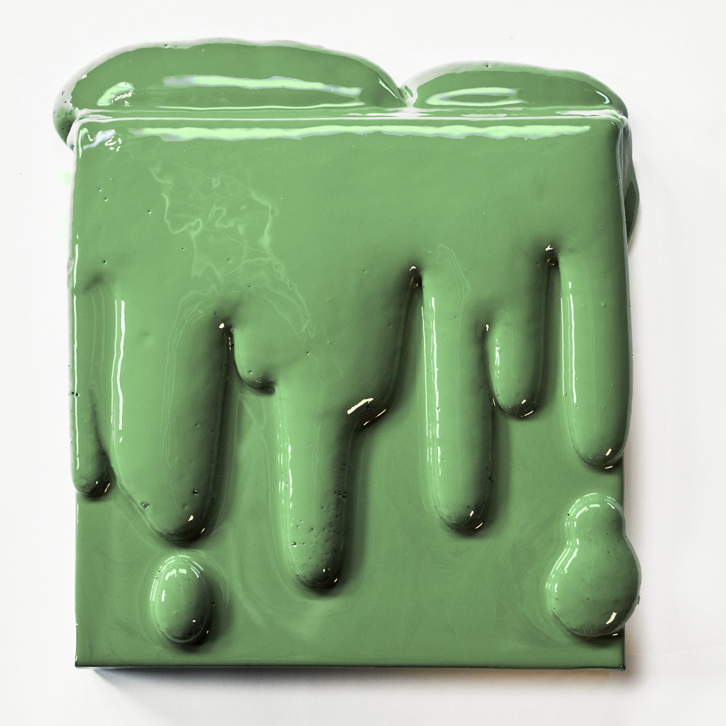 30x30cm | SOLID Green Drip