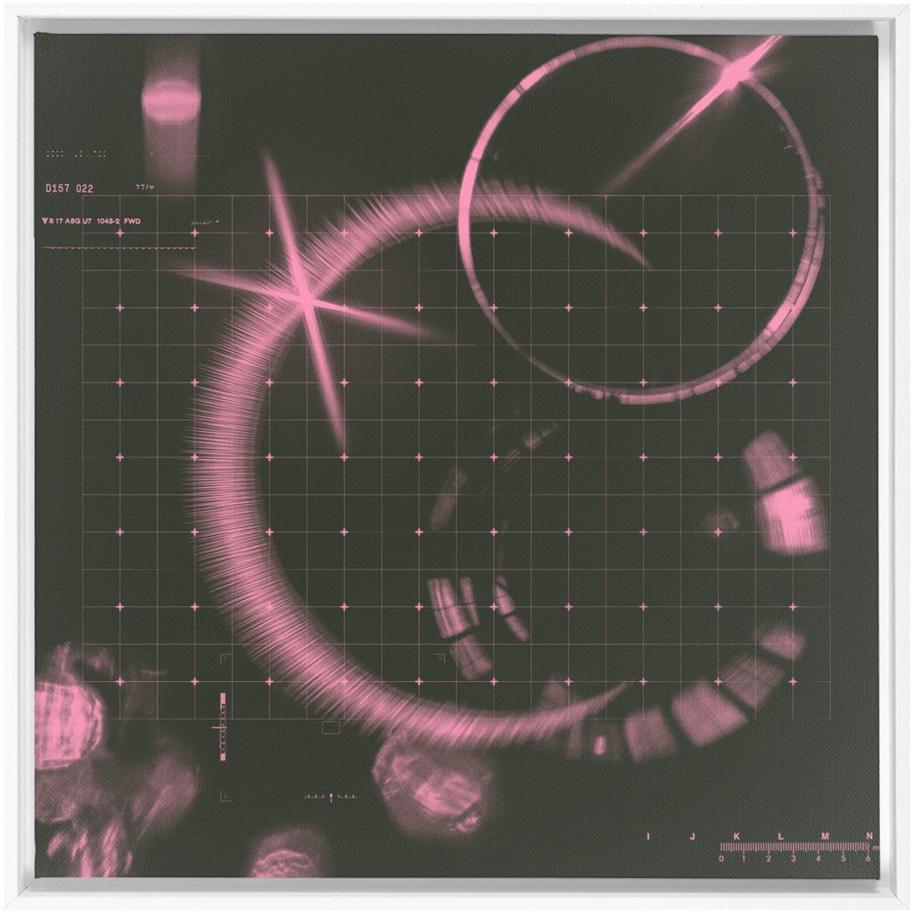Canvas Print: "Disrupted Unity 007"