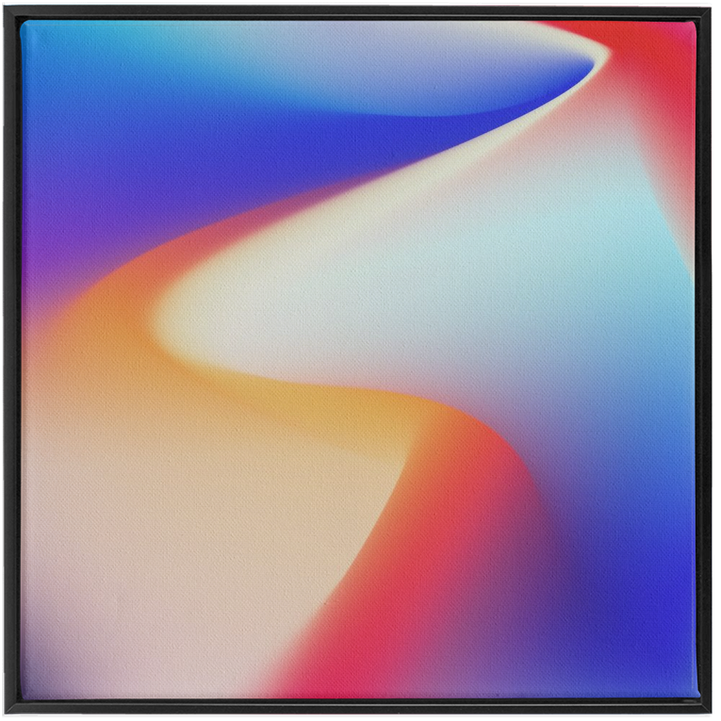 Canvas Print: "gradient 008"