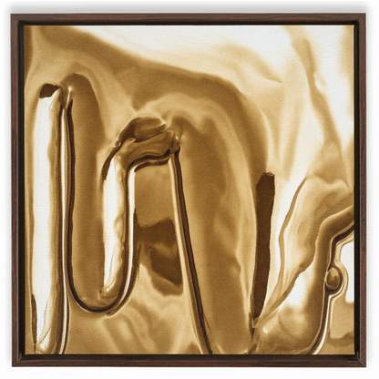 Canvas Print: "Gold Drip"