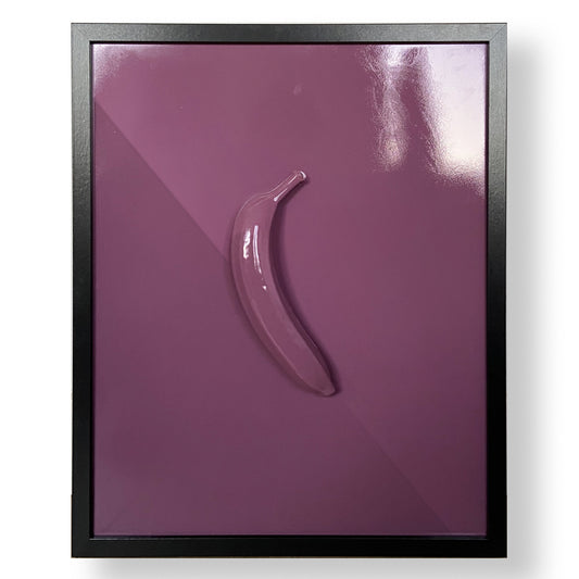 Banana | Plum purple | 40x50cm