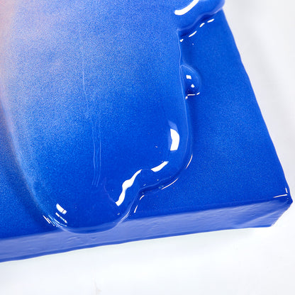 32x32cm | DRIP Serie .A - Pink to Cobalt Blue