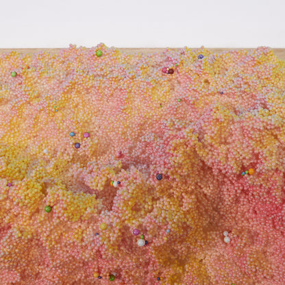 Sprinkles "Pink to Yellow" | 100x100cm