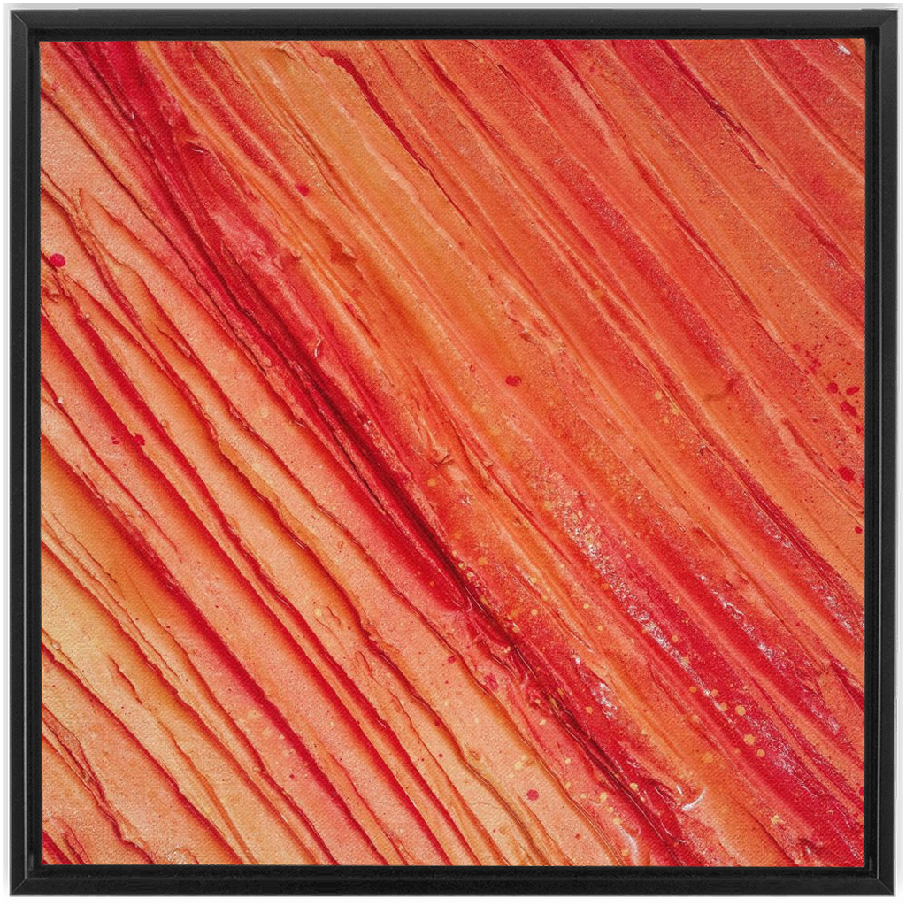 Canvas Print: "Fire 001"