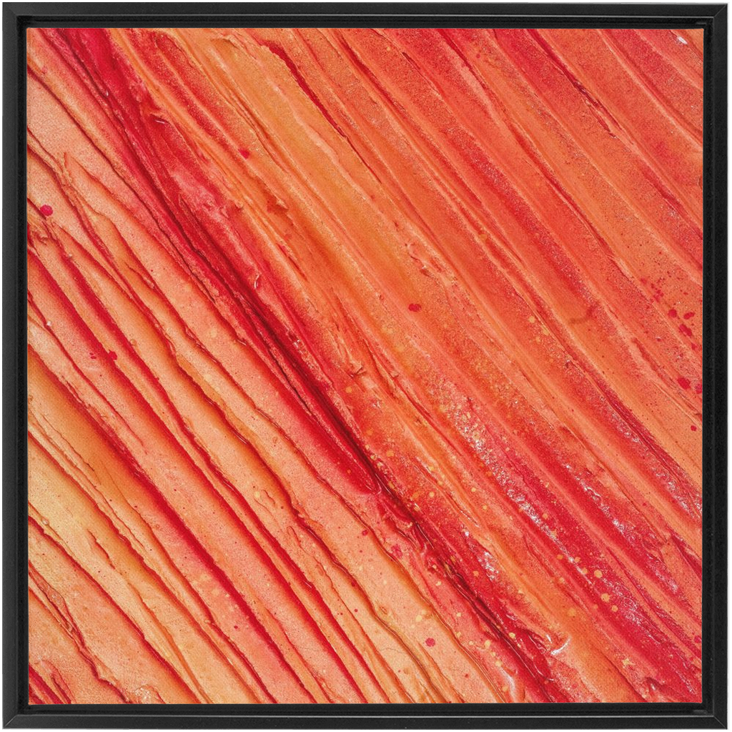Canvas Print: "Fire 001"