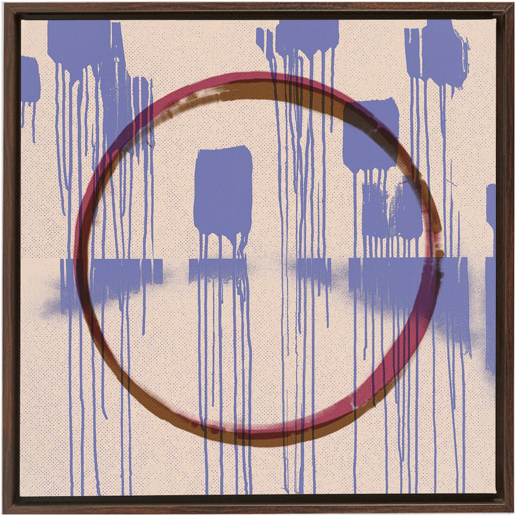 Canvas Print: "Disrupted Unity 003"