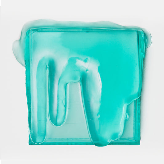 32x32cm | DRIP Serie .A Turquoise