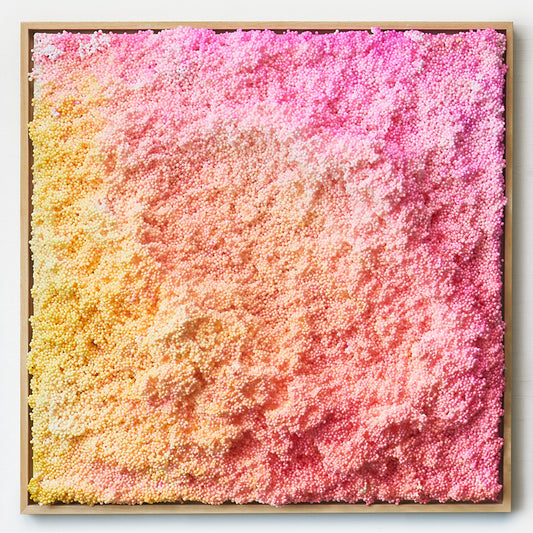 Sprinkles "Pink to Yellow" | 60x60cm
