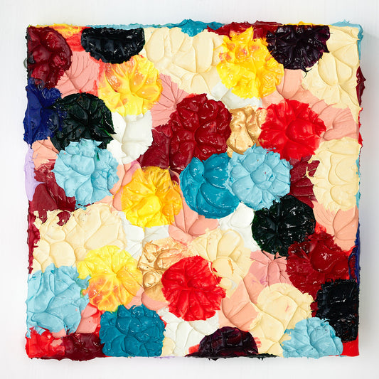 30x30cm | Gooey Flowers | V005