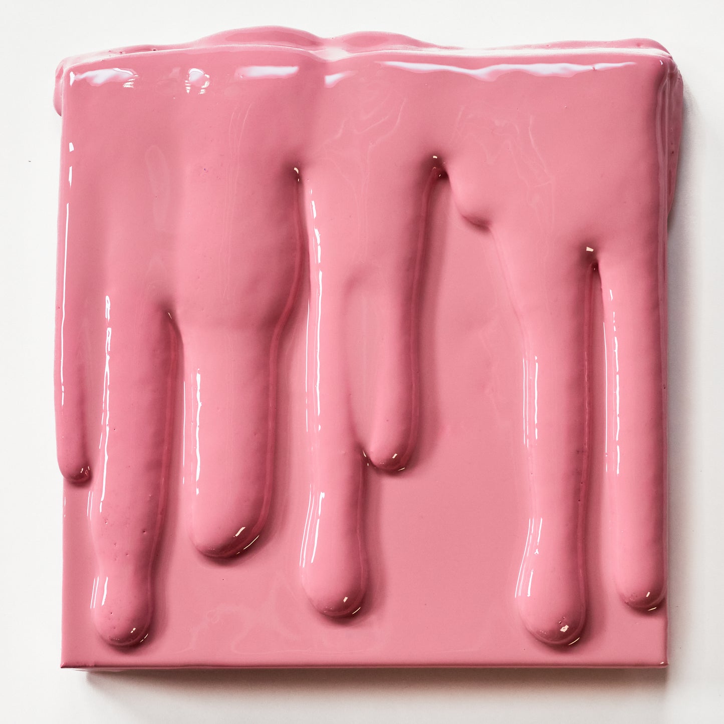 30x30cm | Pink Drip 002