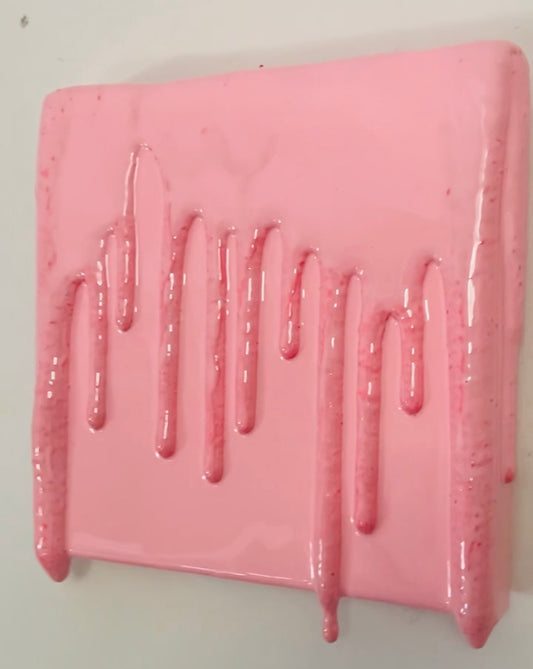 30x30cm | Pink Drip V001