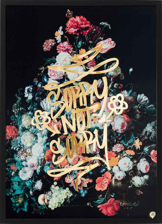 Sorry not sorry, Epic bouquet | Gold print